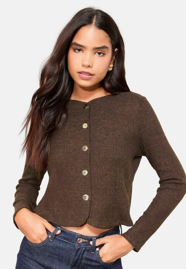 Strickjacke - brown