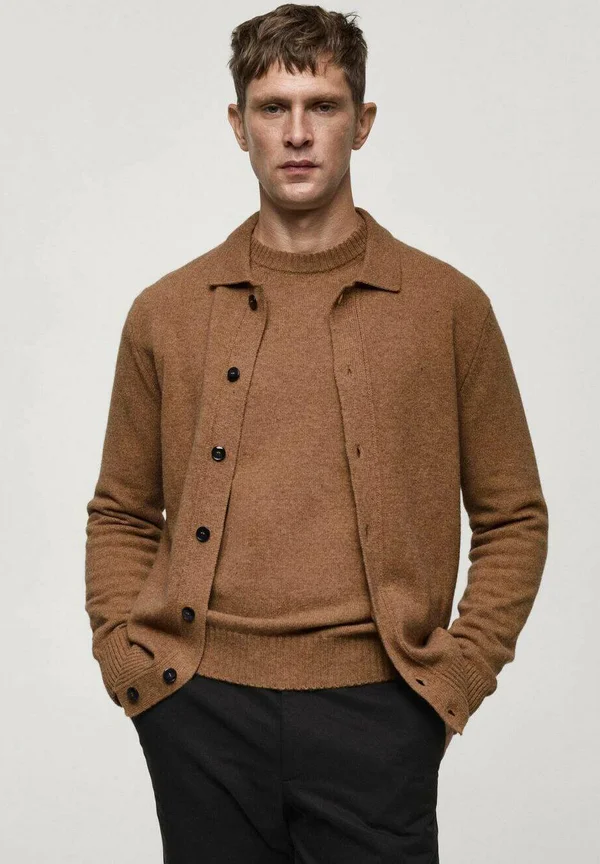 Strickjacke - brown