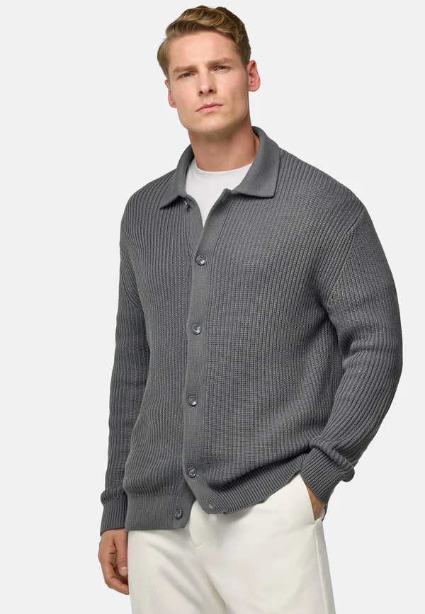 Strickjacke - charcoal
