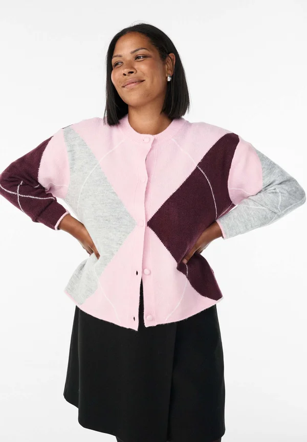 Strickjacke - corsage melange