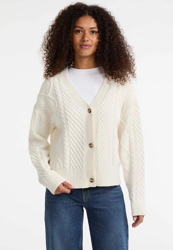 Strickjacke - creme