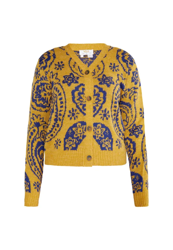 Strickjacke - curry
