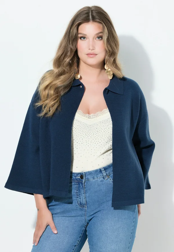 Strickjacke - dark blue