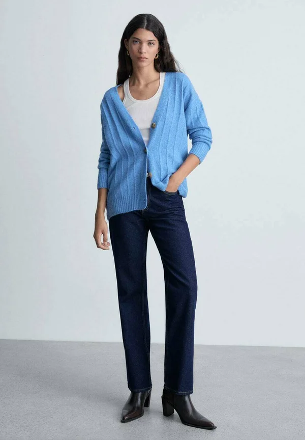 Strickjacke - dark blue