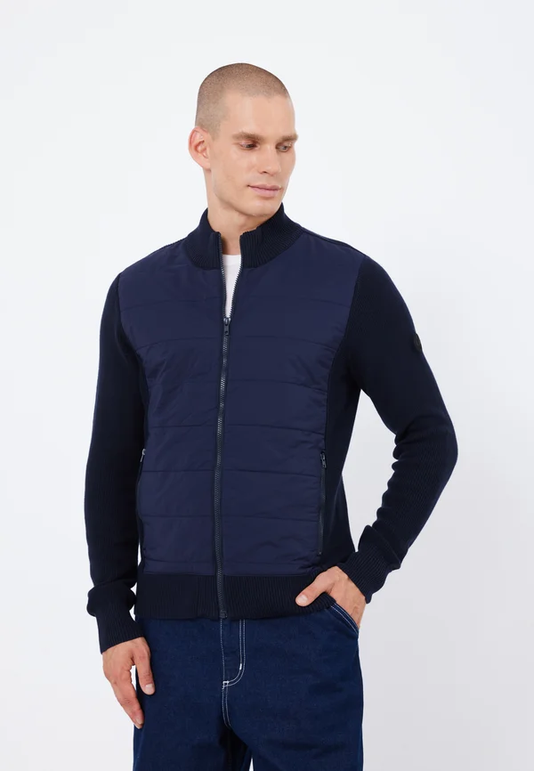 Strickjacke - dark blue
