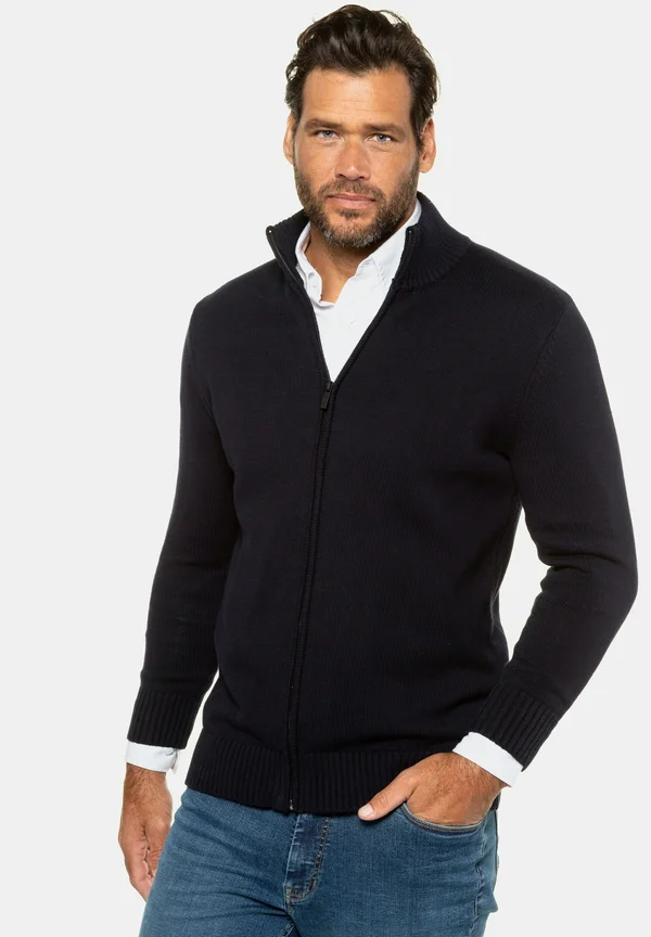 Strickjacke - dark blue
