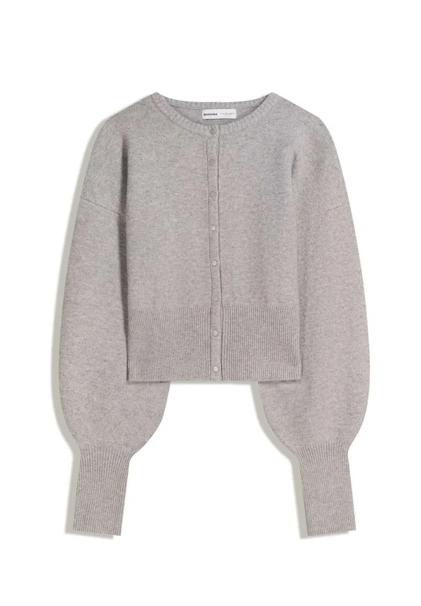 Strickjacke - dark grey