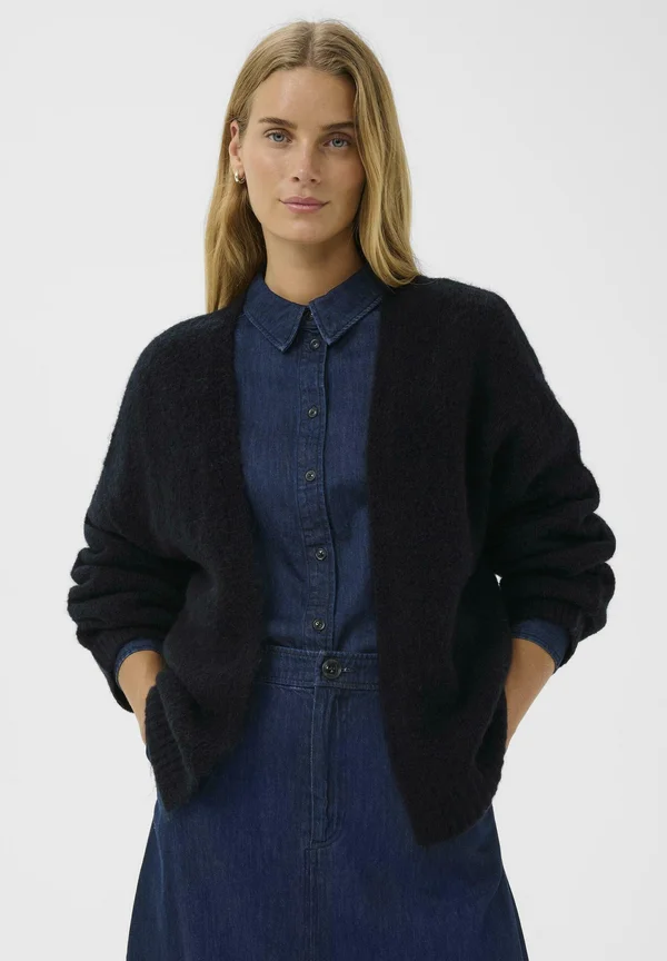 Strickjacke - dark navy