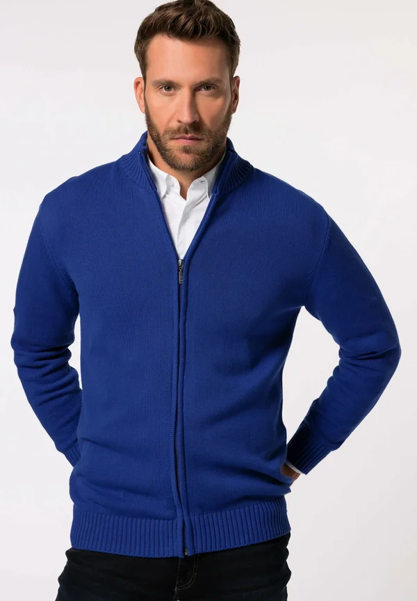 Strickjacke - dark sapphire