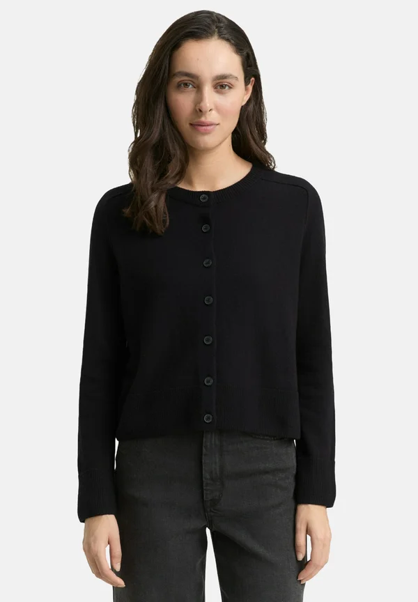 Strickjacke - deep black