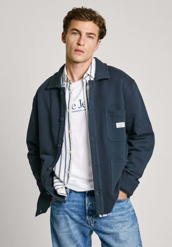Strickjacke - dulwich blue