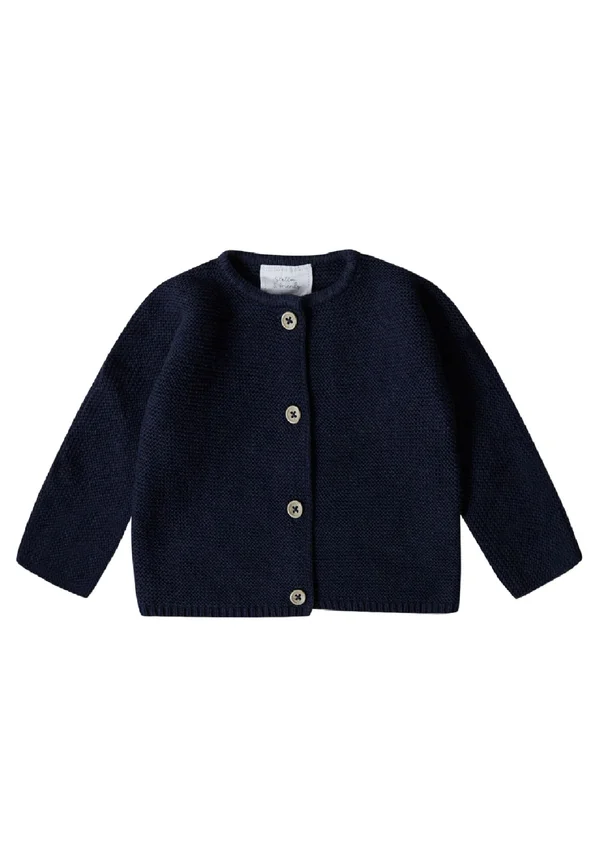 Strickjacke - dunkelblau