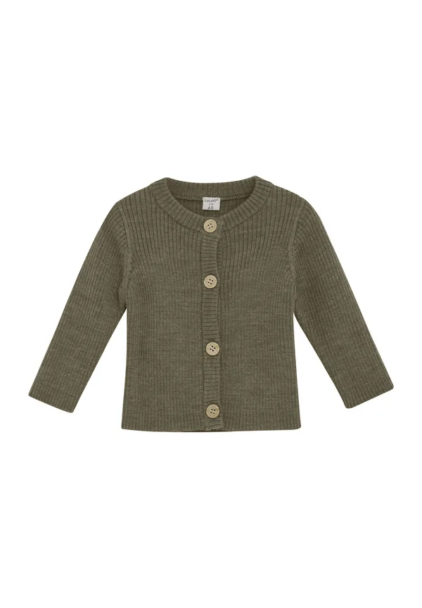 Strickjacke - dusky green
