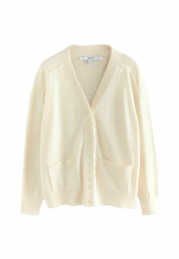 Strickjacke - ecru