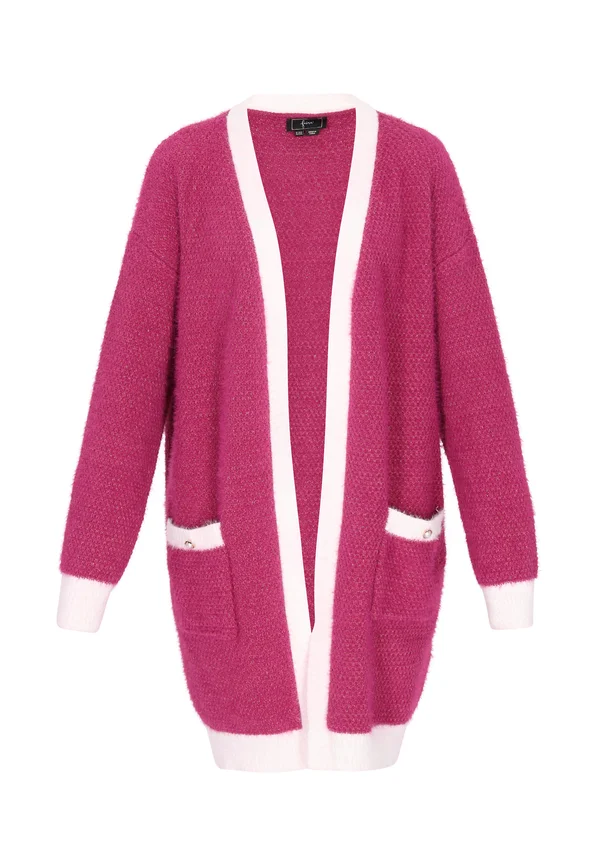 Strickjacke - fuchsia