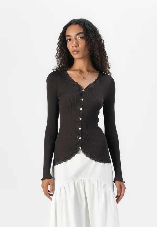 Strickjacke - ganache