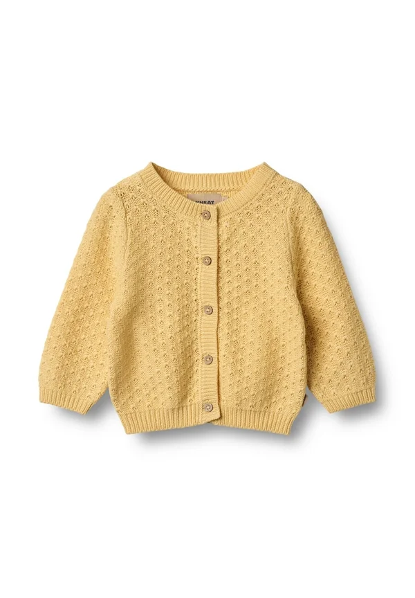 Strickjacke - golden yellow