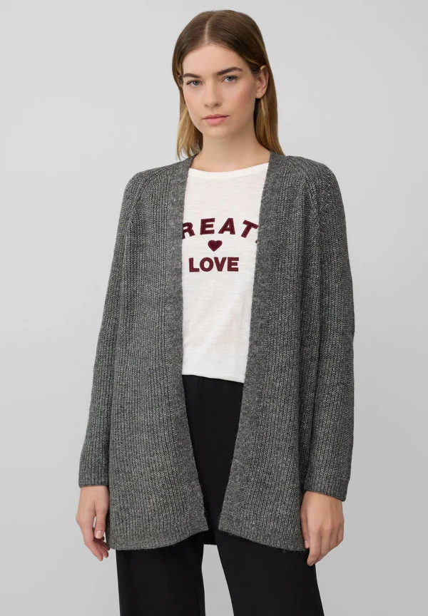 Strickjacke - graphit