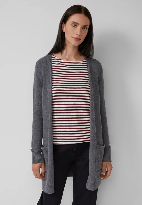 Strickjacke - graphit