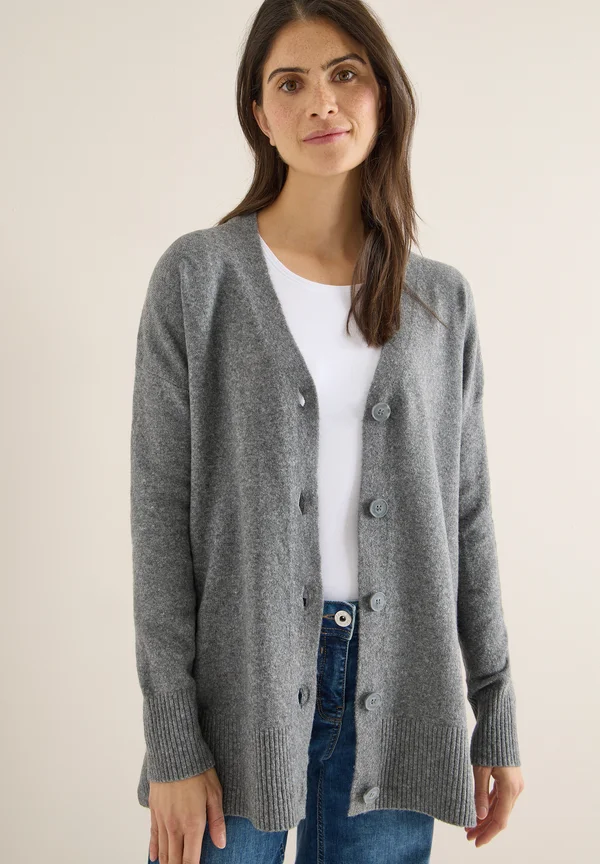 Strickjacke - grau