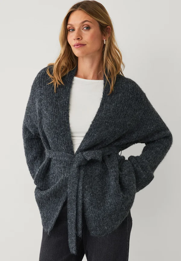 Strickjacke - grau