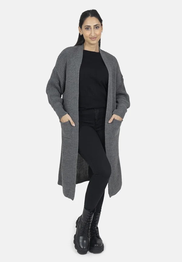 Strickjacke - grau
