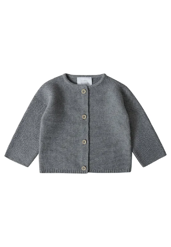 Strickjacke - grau