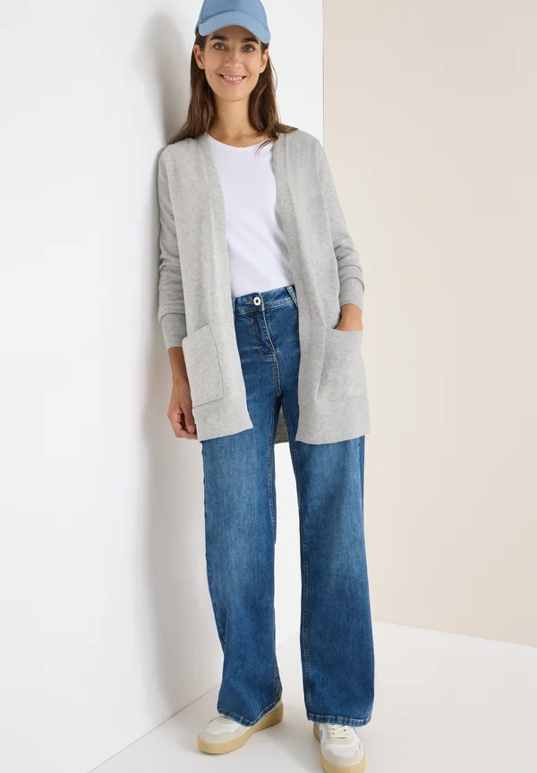 Strickjacke - grau