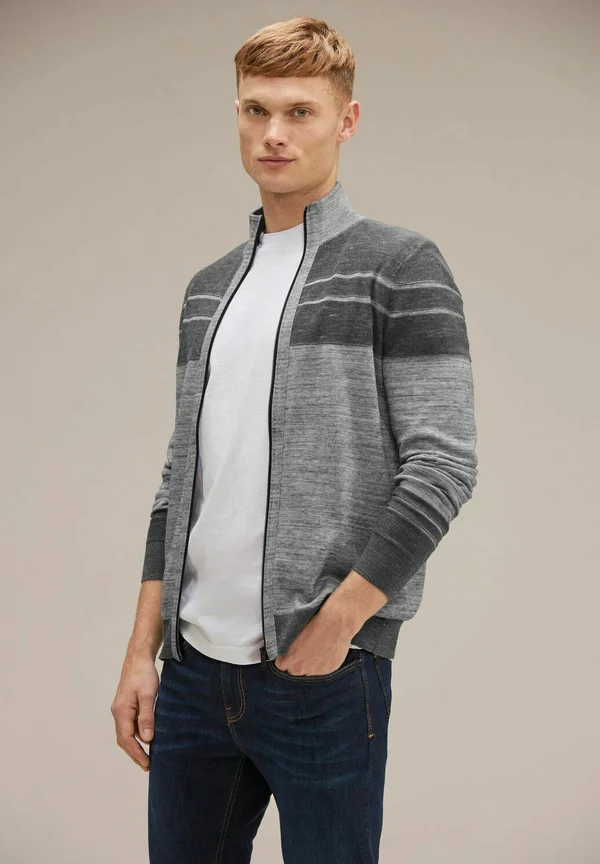 Strickjacke - grau