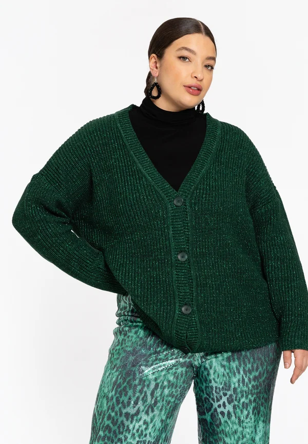 Strickjacke - green