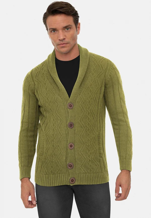 Strickjacke - green