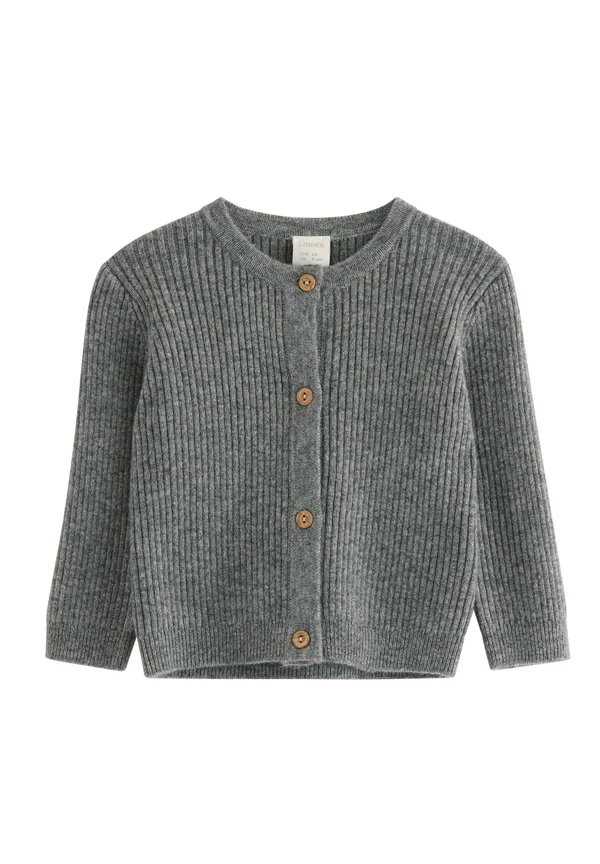 Strickjacke - grey melange