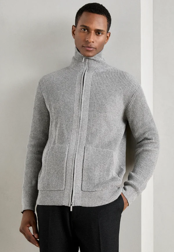 Strickjacke - grey mix