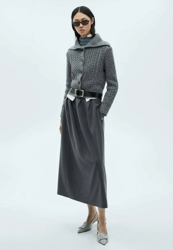 Strickjacke - grey