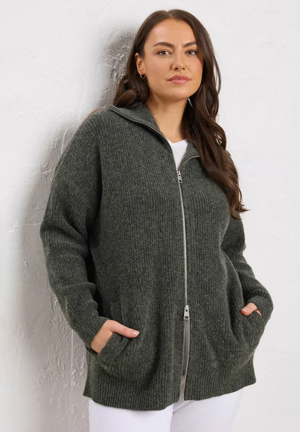Strickjacke - grey