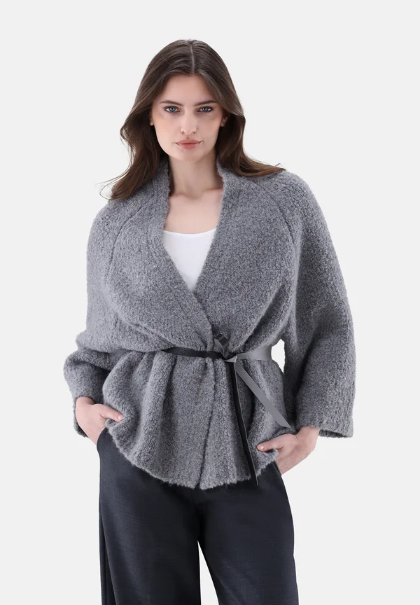 Strickjacke - grey