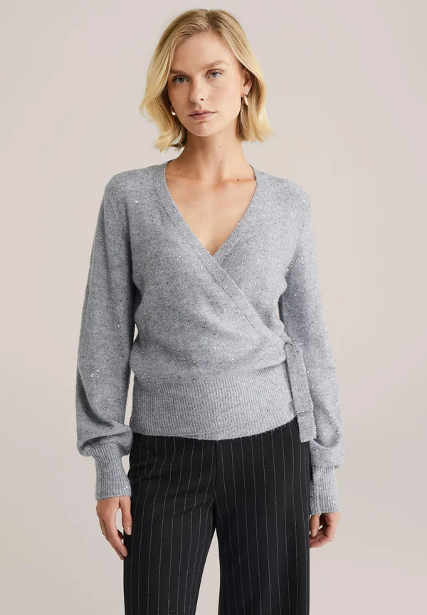 Strickjacke - grey