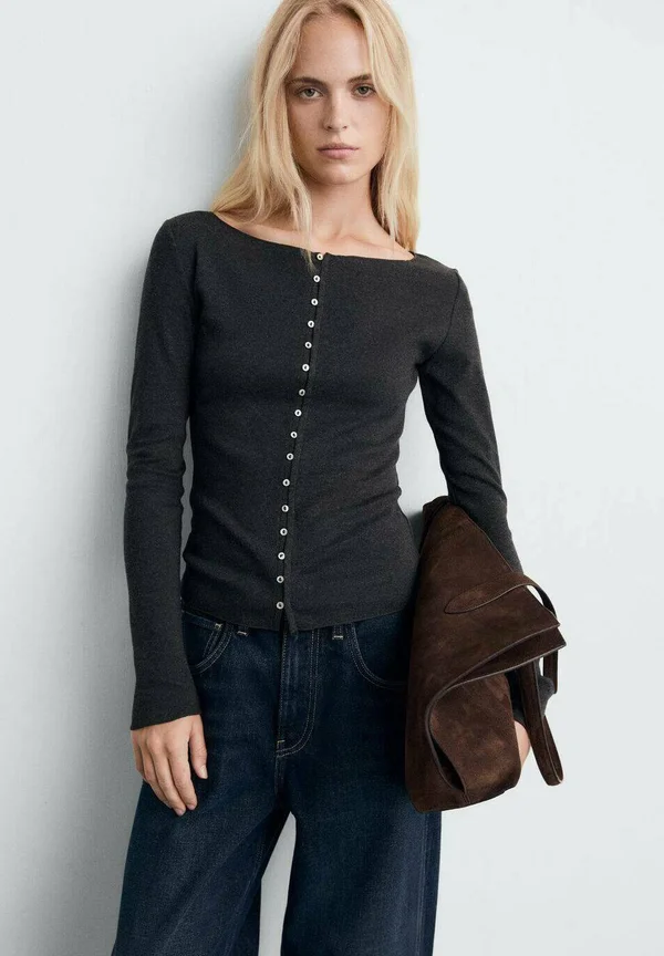 Strickjacke - grey