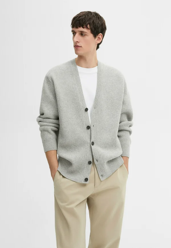 Strickjacke - grey