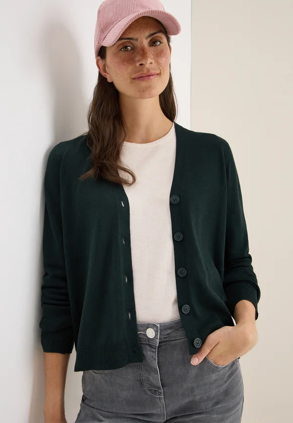 Strickjacke - grün