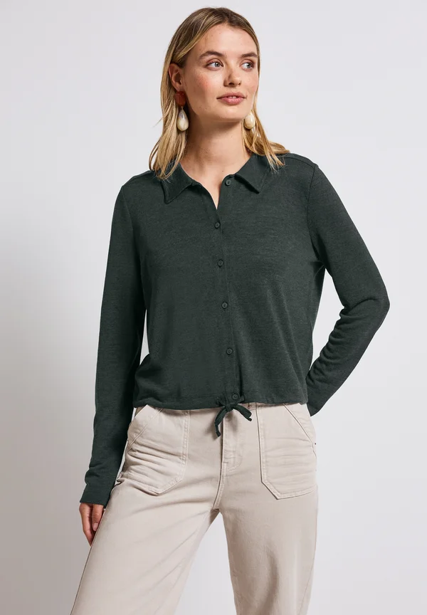 Strickjacke - grün