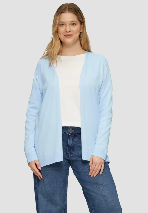 Strickjacke - hellblau