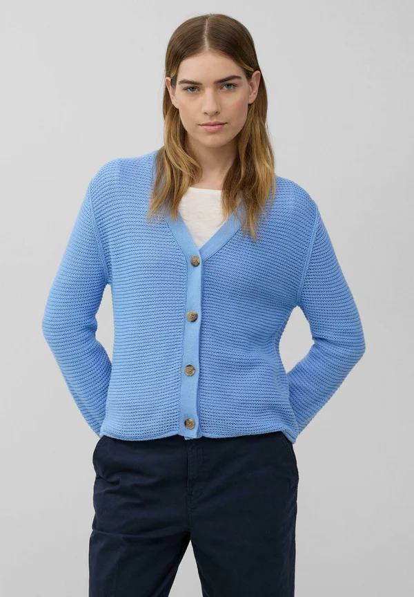 Strickjacke - hellblau