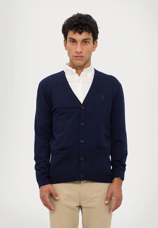 Strickjacke - hunter navy