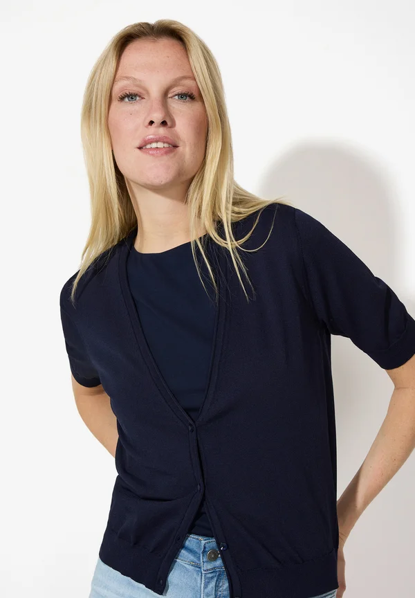Strickjacke - ink blue