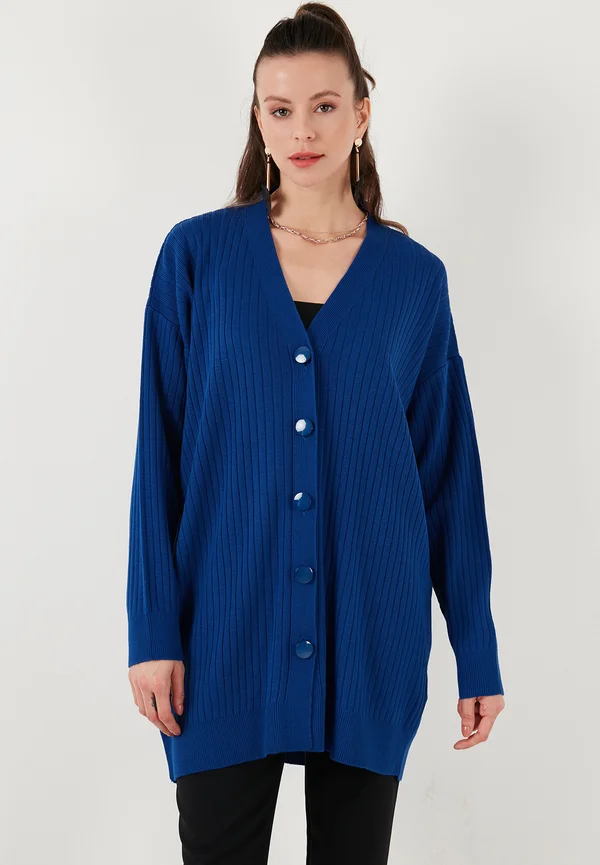 Strickjacke - ink blue