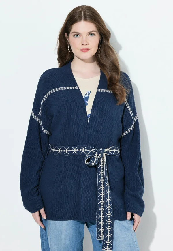 Strickjacke - ink blue