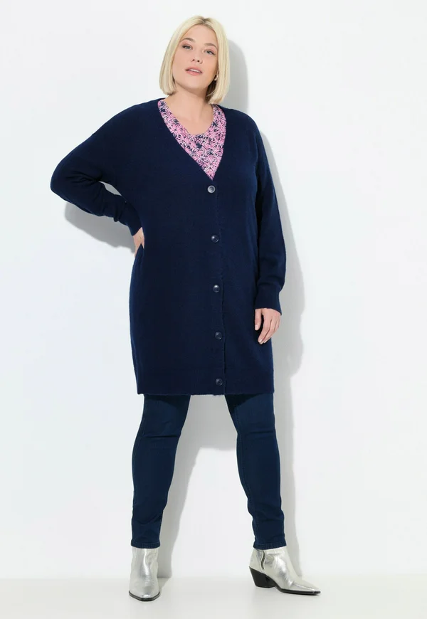 Strickjacke - ink blue