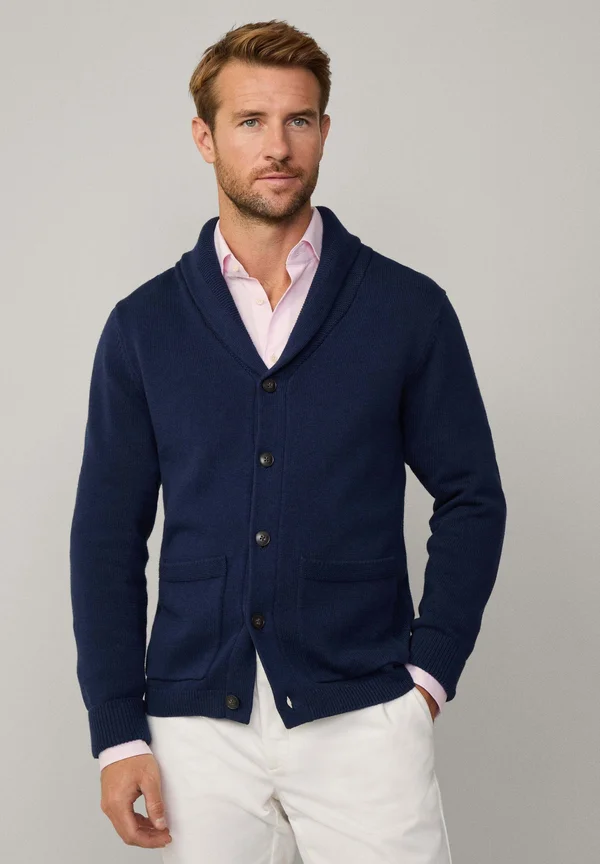 Strickjacke - ink blue