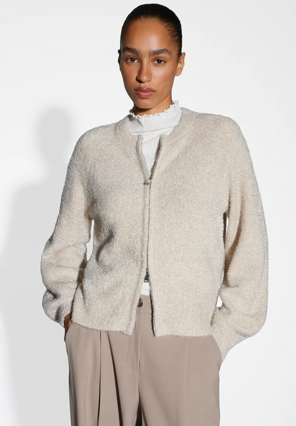 Strickjacke - ivory